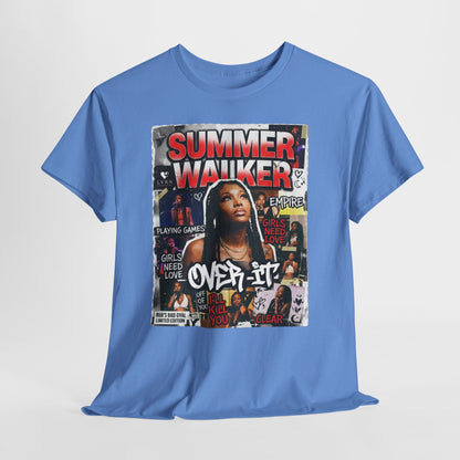 Summer Walker 'Over It' Collage Tee — R&B Artist Graphic T-Shirt