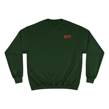 MJ Thriller Graphic Sweatshirt — Retro Zombie Dance Crew Back Print