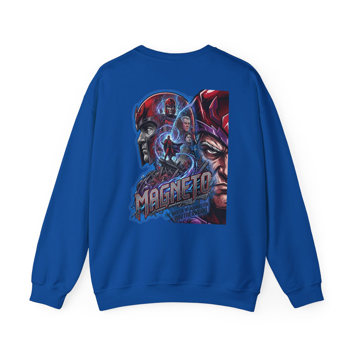 Magneto Graphic Sweatshirt — X‑Men Mutant Comic Crewneck