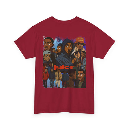 Juice Movie Tribute Unisex Heavy Cotton Tee - Vintage Graphic Tee for Hip-Hop Fans