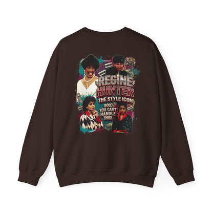 Regine Hunter Tribute Sweatshirt - "The Style Icon" Retro Graphic Crewneck