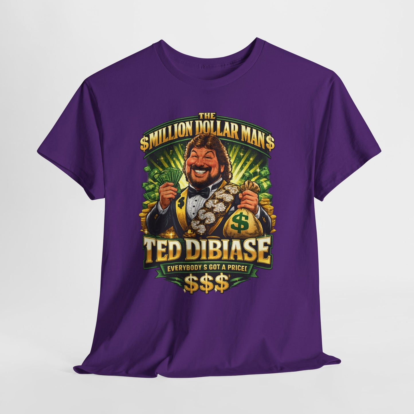 Ted Dibiase Million Dollar Man T-Shirt — Retro Wrestling Tee