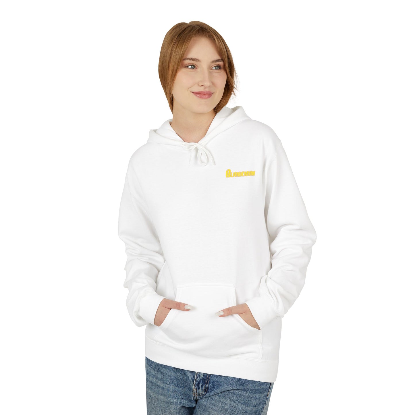 Blankman Inspired Graphic Midweight Softstyle Fleece Hoodie