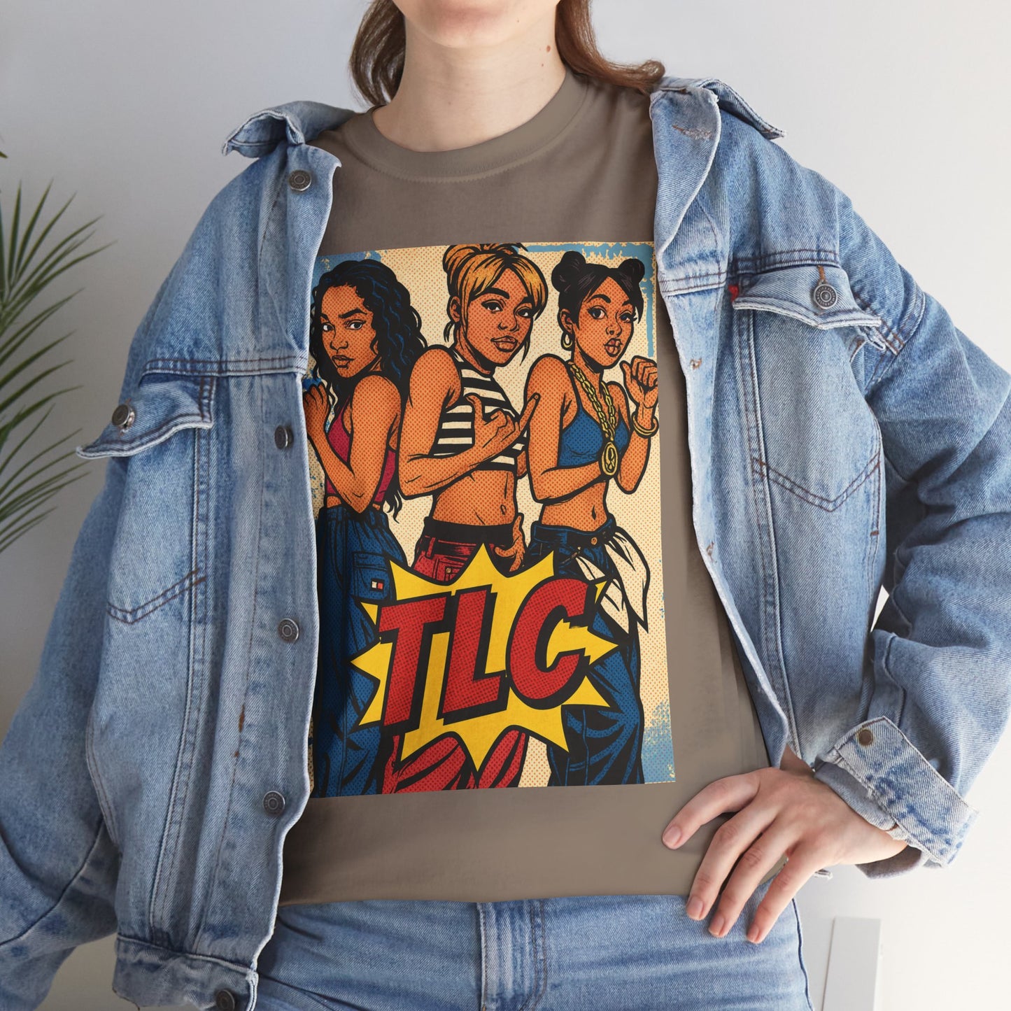 TLC Inspired Retro Graphic Shirt, 90s Nostalgia T-Shirt