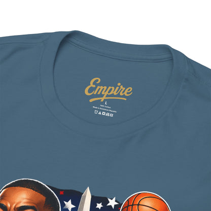 Wizards Basketball Vintage Player Caricature Tee – Wall & Ball Fan Shirt