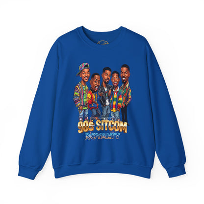 90s Sitcom Crewneck Sweatshirt - '90s Sitcom Royalty' Graphic Sweatshirt
