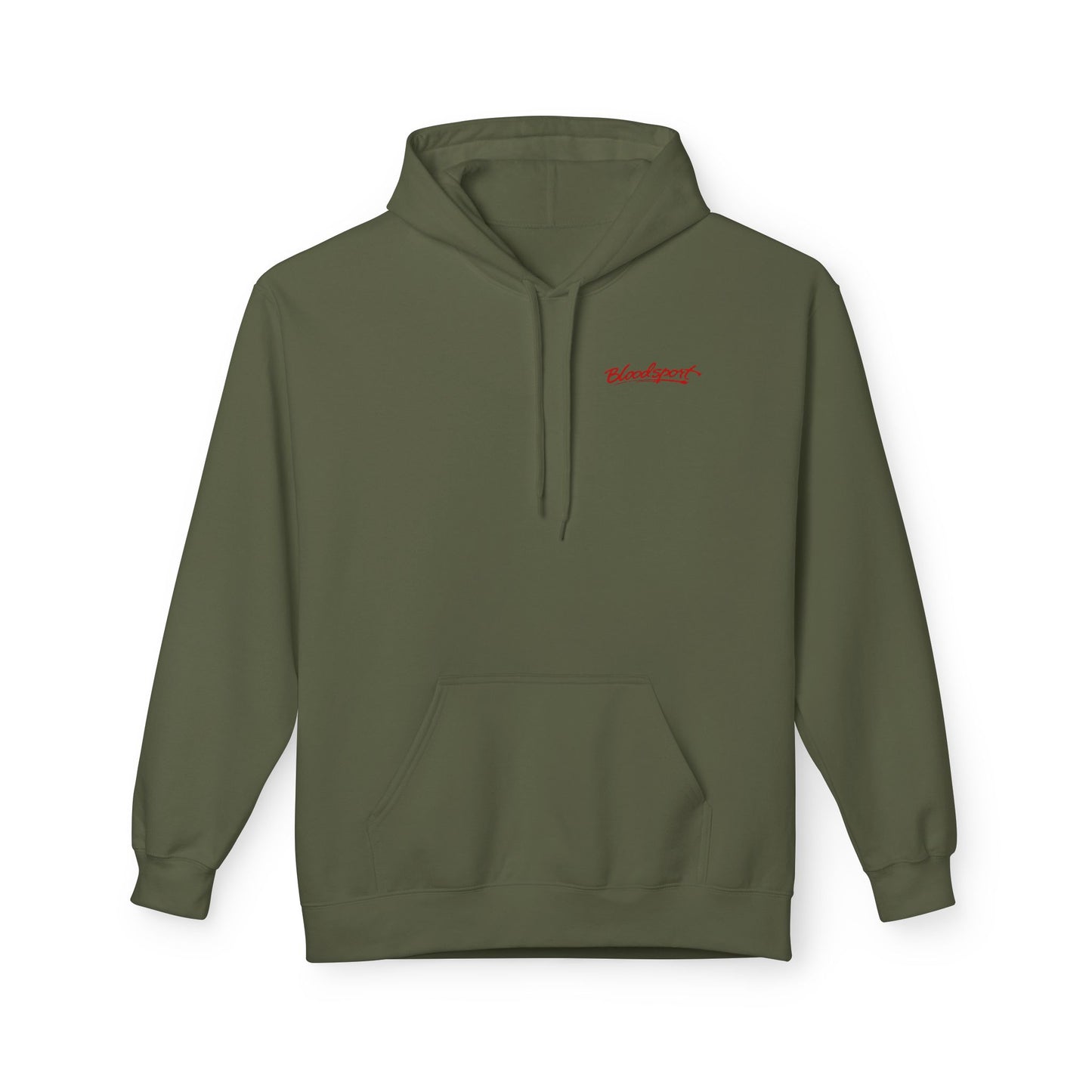 Bloodsport Vintage Collage Graphic Hoodie