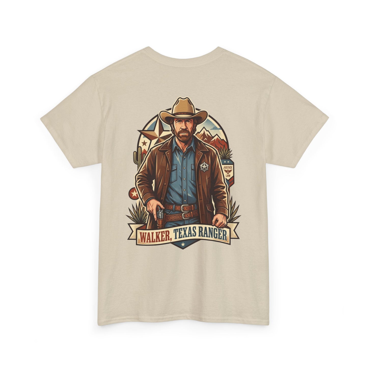 Walker Texas Ranger T‑Shirt — Vintage Cowboy Ranger Graphic Tee