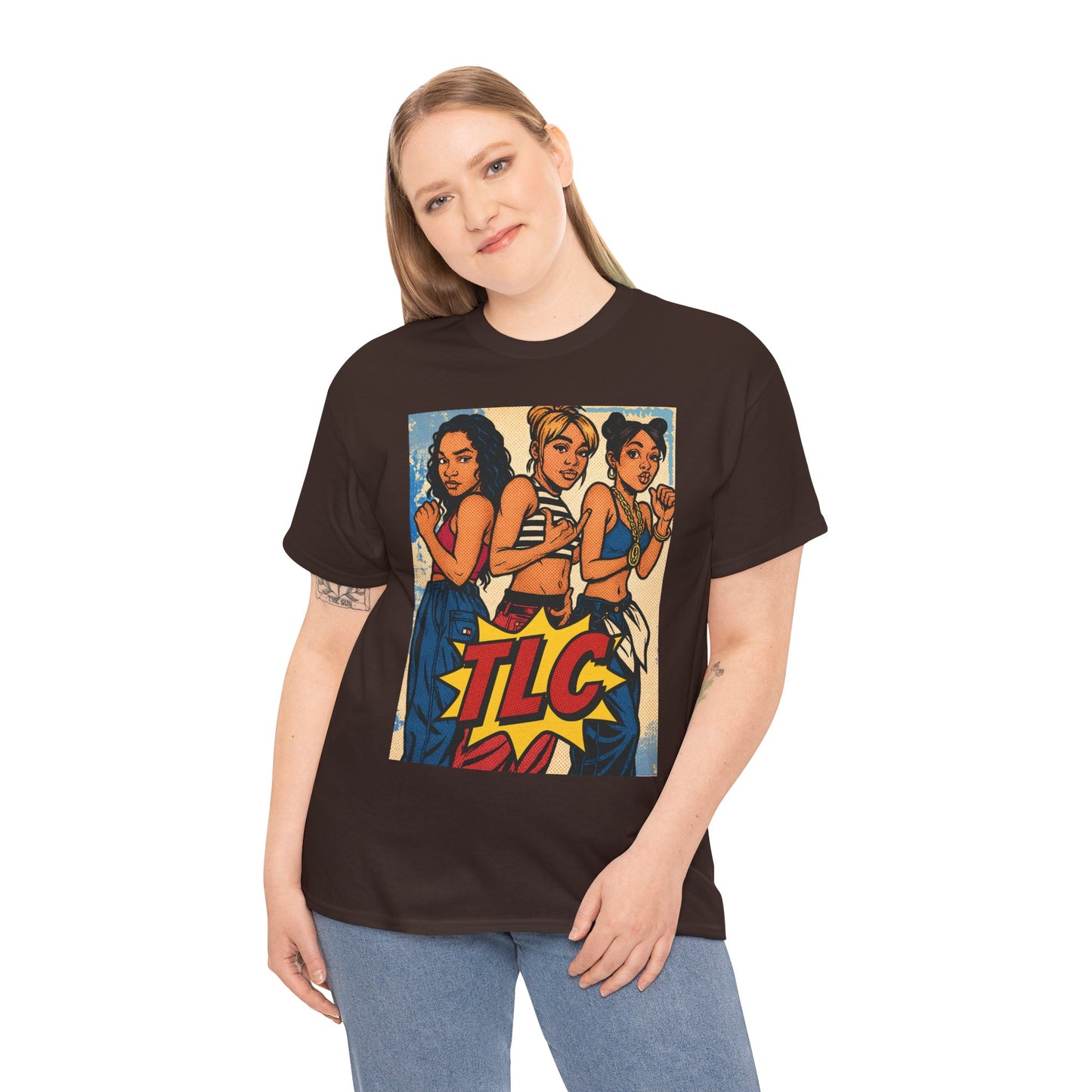TLC Inspired Retro Graphic Shirt, 90s Nostalgia T-Shirt