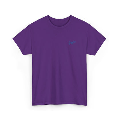 Signature Embroidered Empire Royal Blue Chest Logo T-Shirt