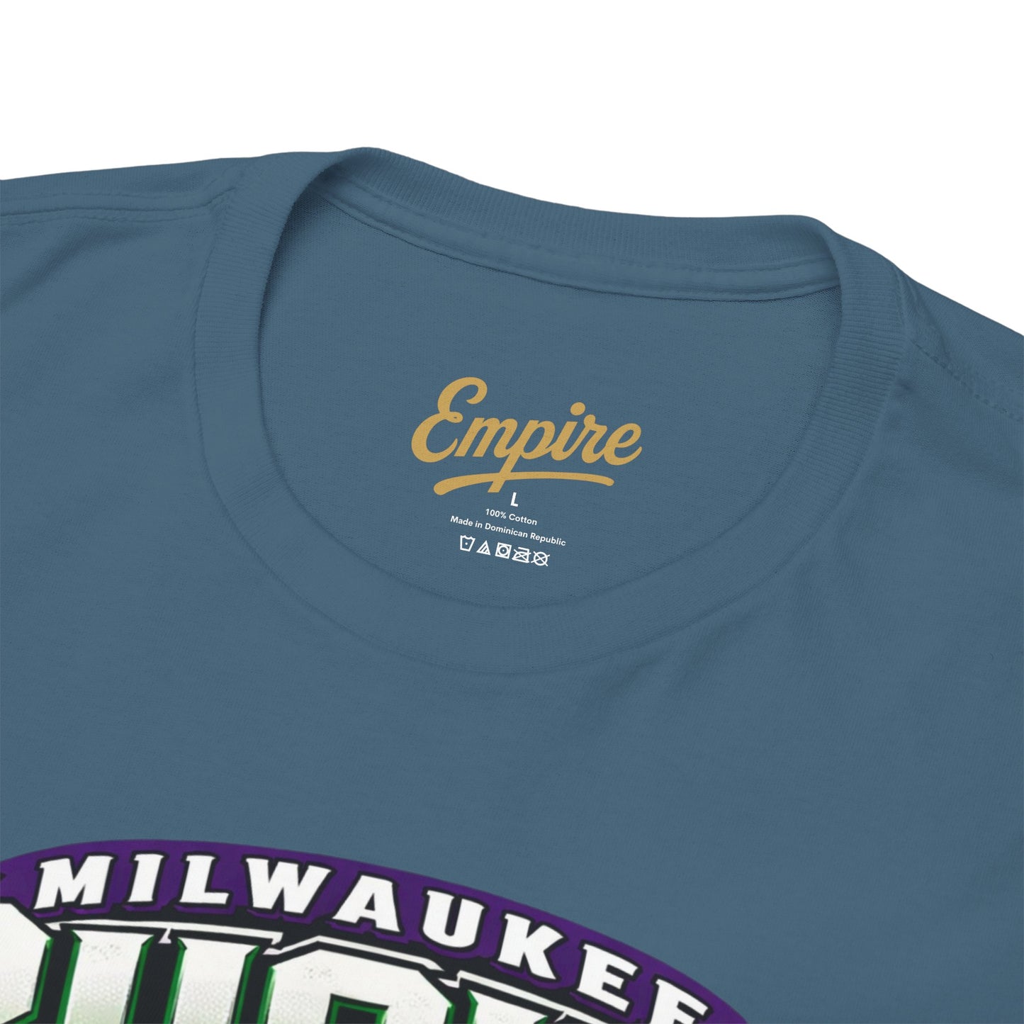 Milwaukee Bucks Retro Player Cartoon Tee — 'Ray Allen' Basketball Graphic T-Shirt