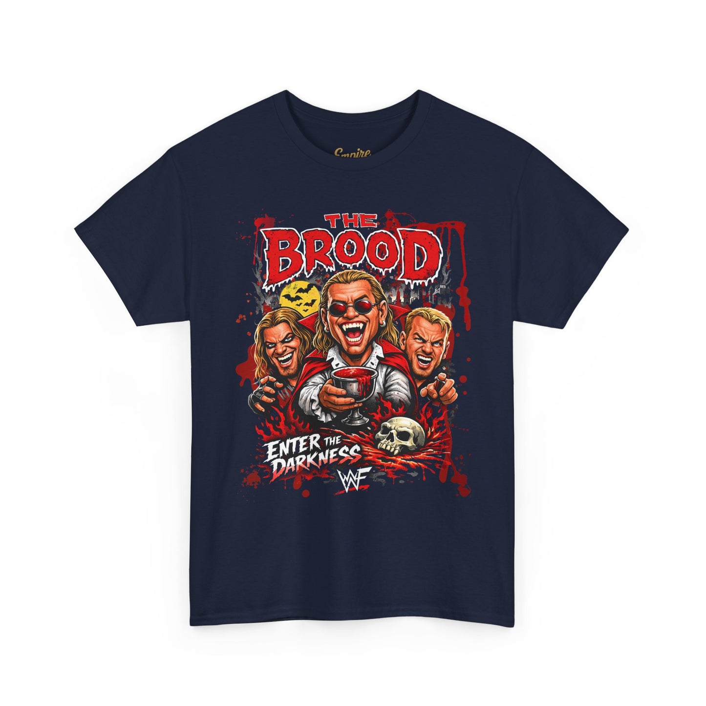 The Brood Horror Band Tee — “Enter the Darkness” Graphic T-Shirt