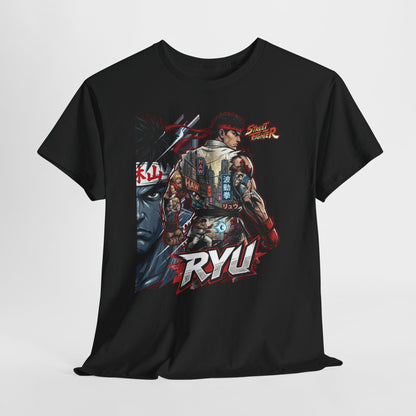 Ryu Street Fighter Graphic Tee — Vintage Fighter Art T-Shirt