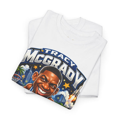 Tracy McGrady Orlando Magic Retro Basketball Tee