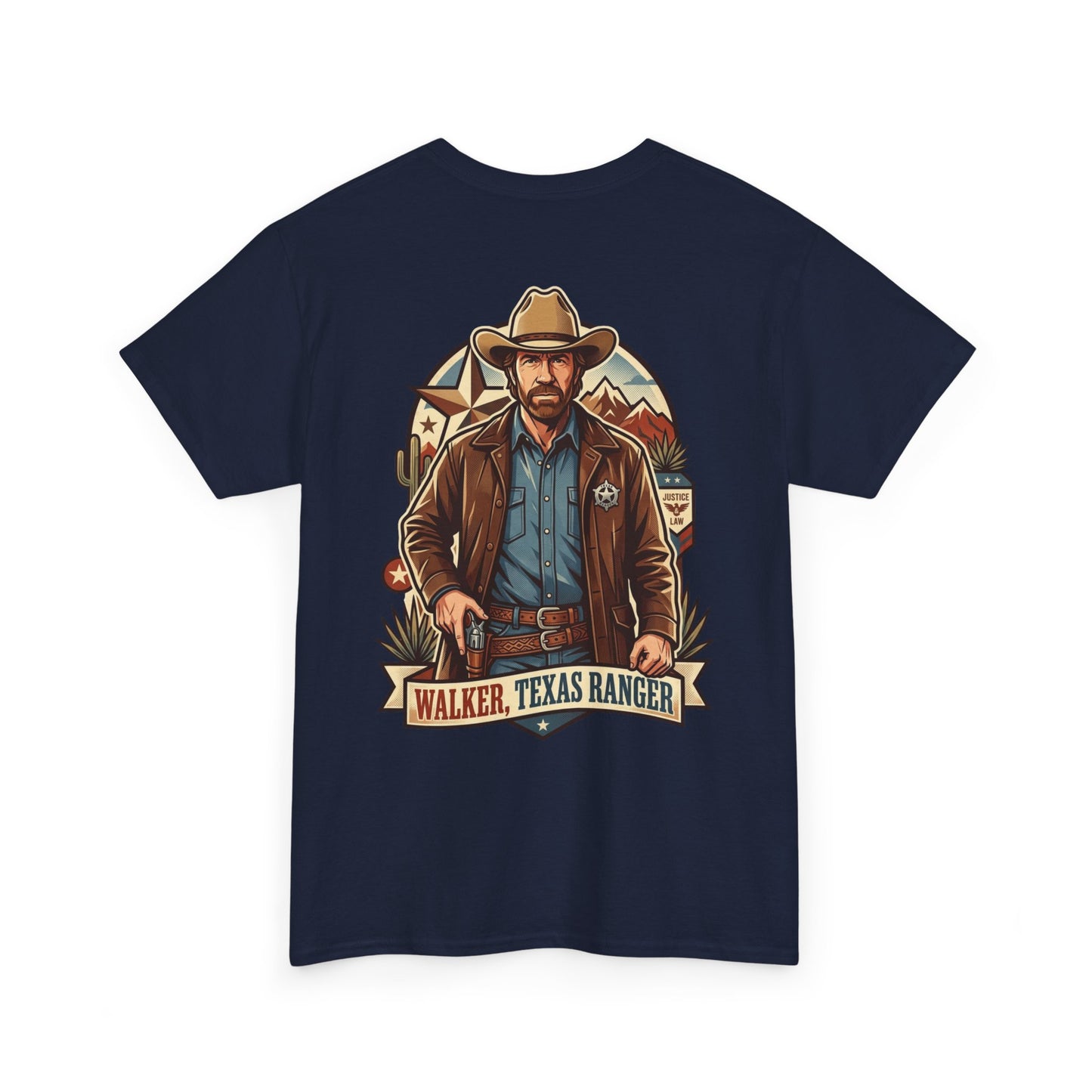 Walker Texas Ranger T‑Shirt — Vintage Cowboy Ranger Graphic Tee