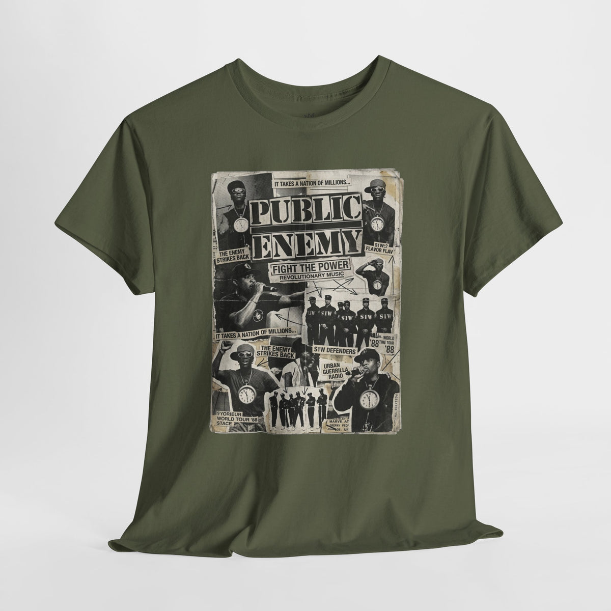 Hip-Hop Unisex Heavy Cotton Tee