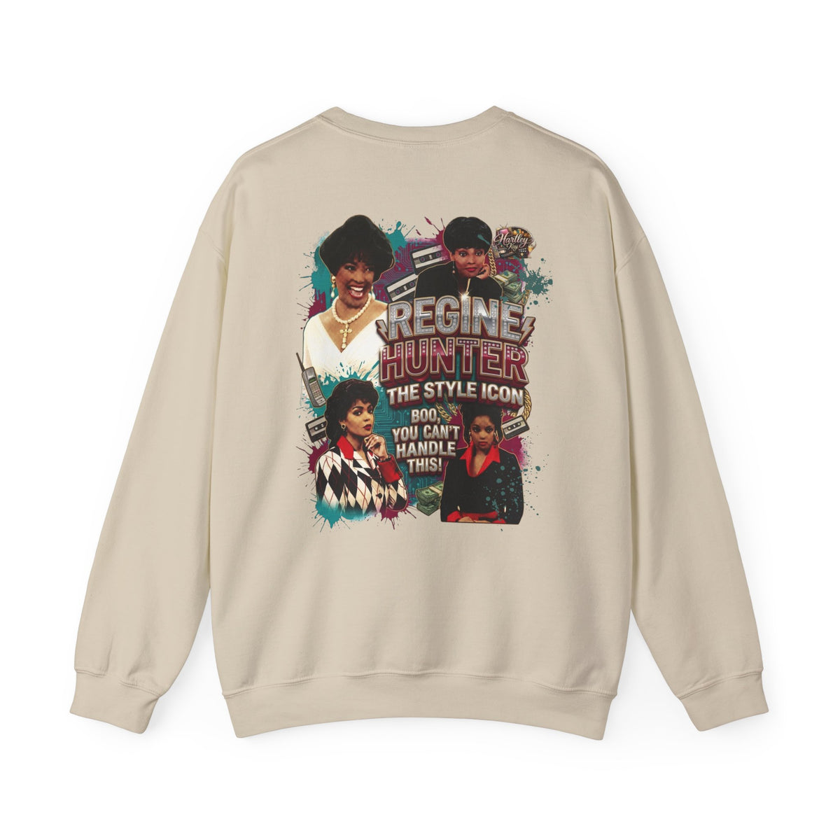 Regine Hunter Tribute Sweatshirt - "The Style Icon" Retro Graphic Crewneck