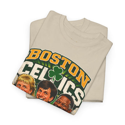 Boston Celtics "Legends of the Parquet" Tee - Retro Basketball Fan Shirt