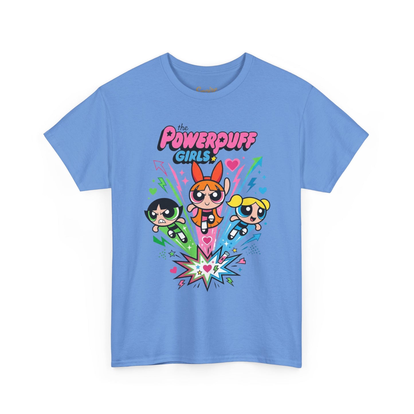 Powerpuff Girls Graphic Tee — Retro Cartoon Team Shirt