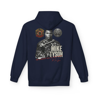 Mike Tyson "The Baddest Man on the Planet" Vintage Graphic Hoodie
