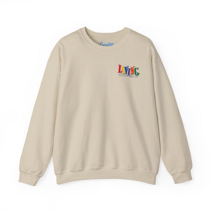 Crewneck Sweatshirt — 'Kyle Barker 90s' Vintage TV Sitcom Tribute Graphic