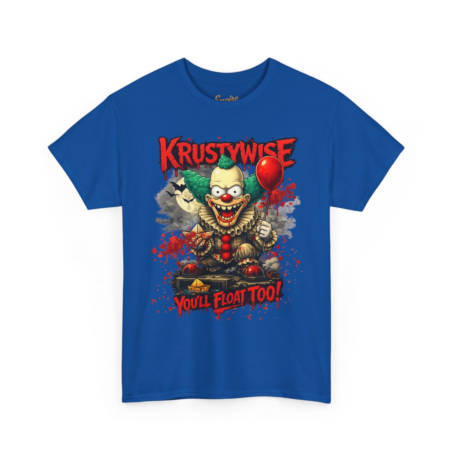 Krustywise "You’ll Float Too" Horror Tee