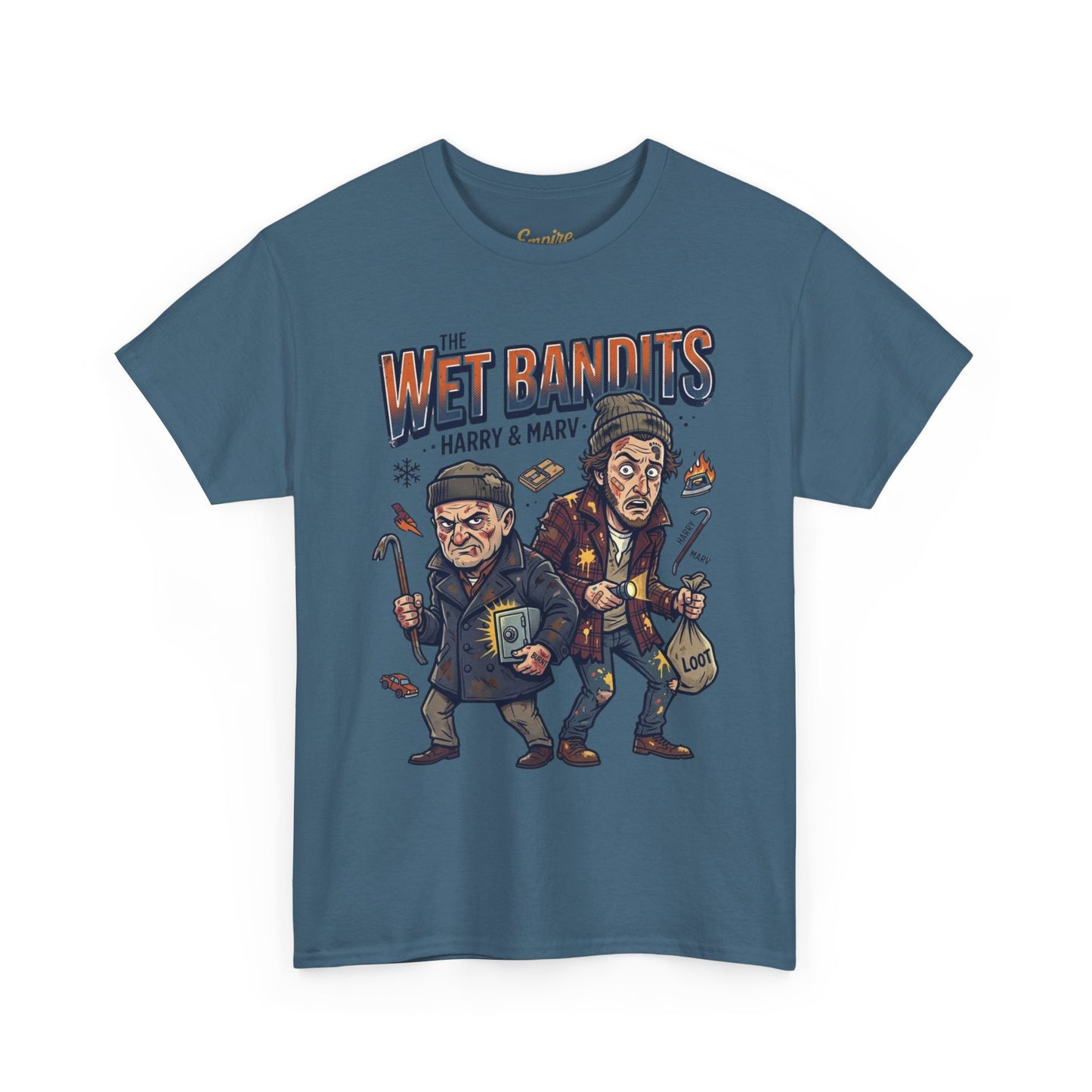 Wet Bandits Movie Tee — Harry & Marv Funny Christmas T-Shirt