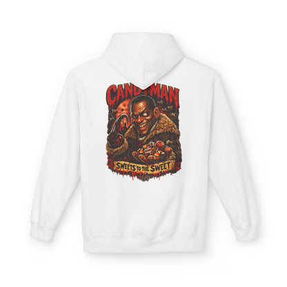 Horror Movie Candyman "Sweets to the Sweet" Retro Poster Midweight Softstyle Fleece Hoodie