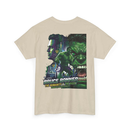 Hulk Graphic Tee — Bruce Banner Movie Poster Back Print