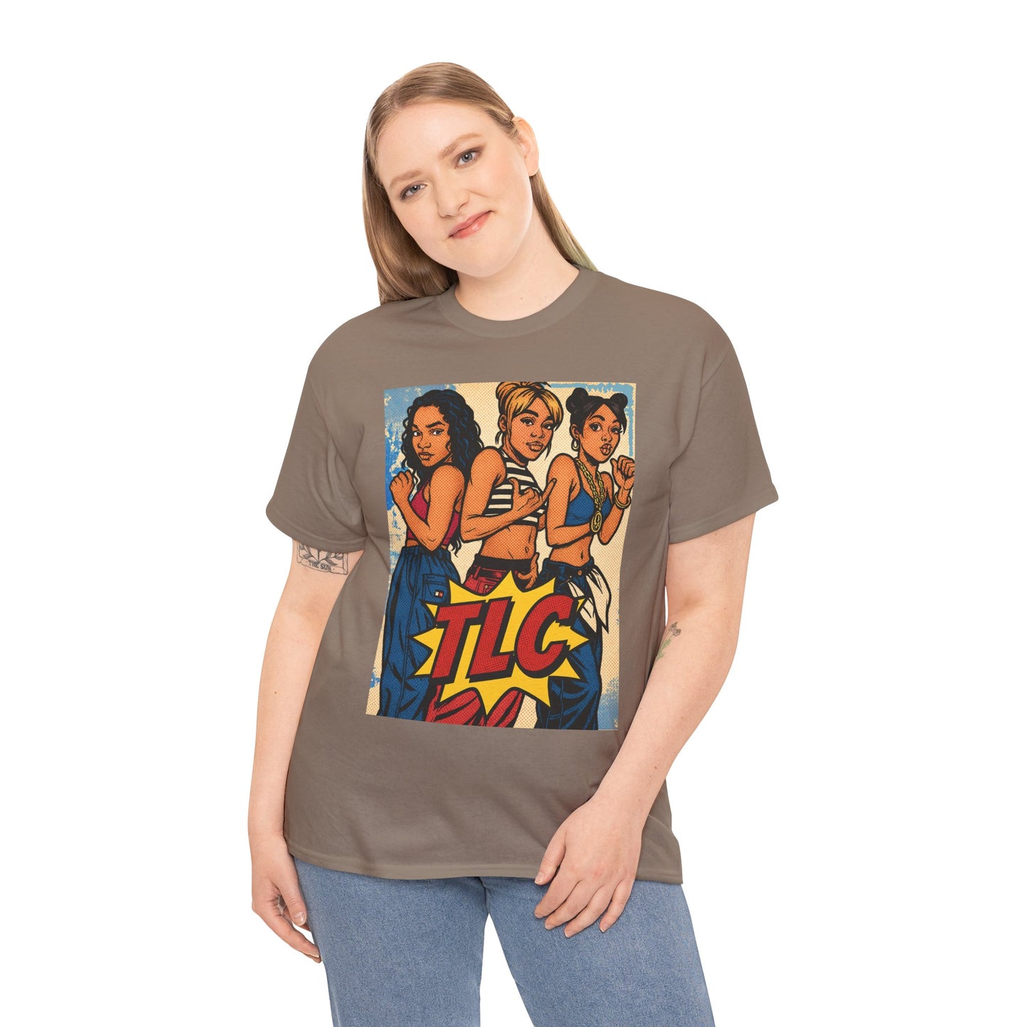 TLC Inspired Retro Graphic Shirt, 90s Nostalgia T-Shirt