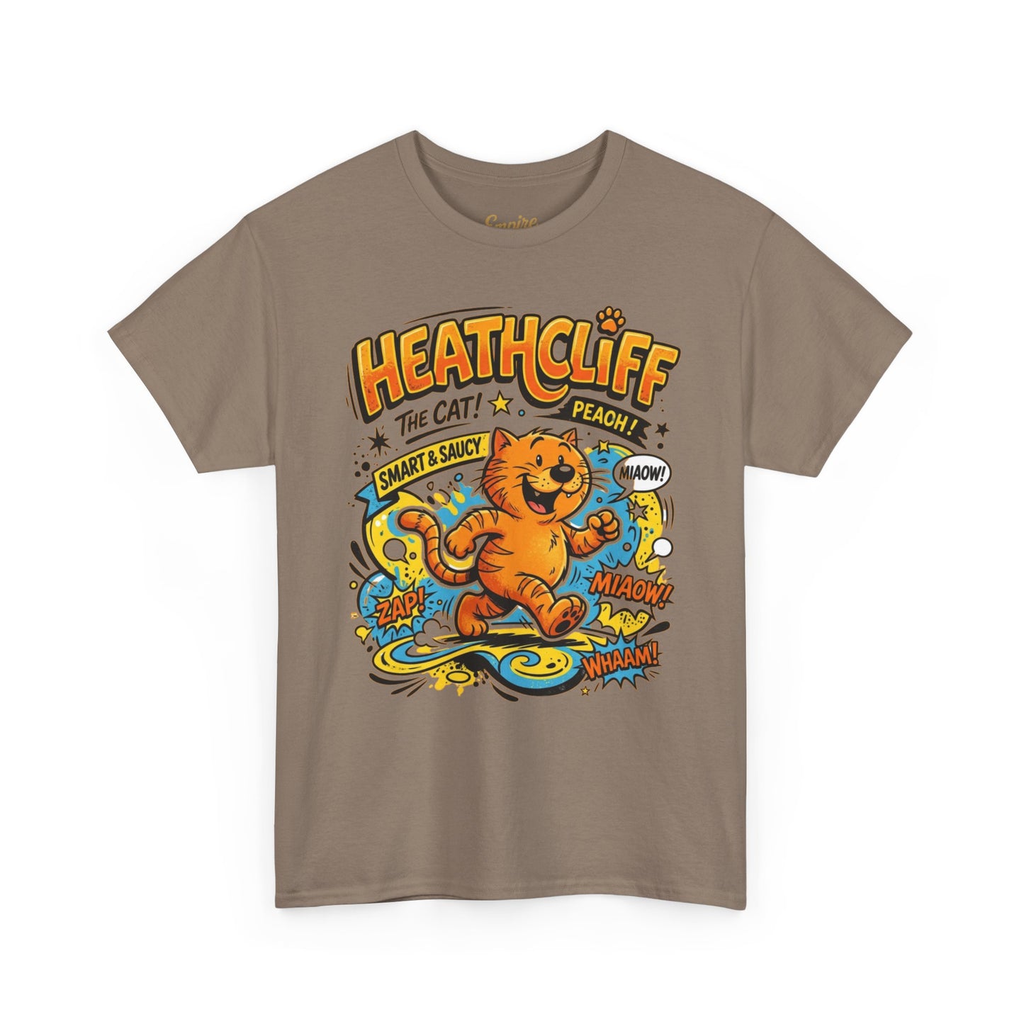 Heathcliff Retro Cat T-Shirt — Vintage Cartoon Graphic Tee
