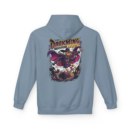 Retro Darkwing Duck Graphic Hoodie | 90s Cartoon Nostalgia