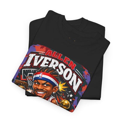Philly Legend Basketball Tee — Iverson Retro Graphic Shirt