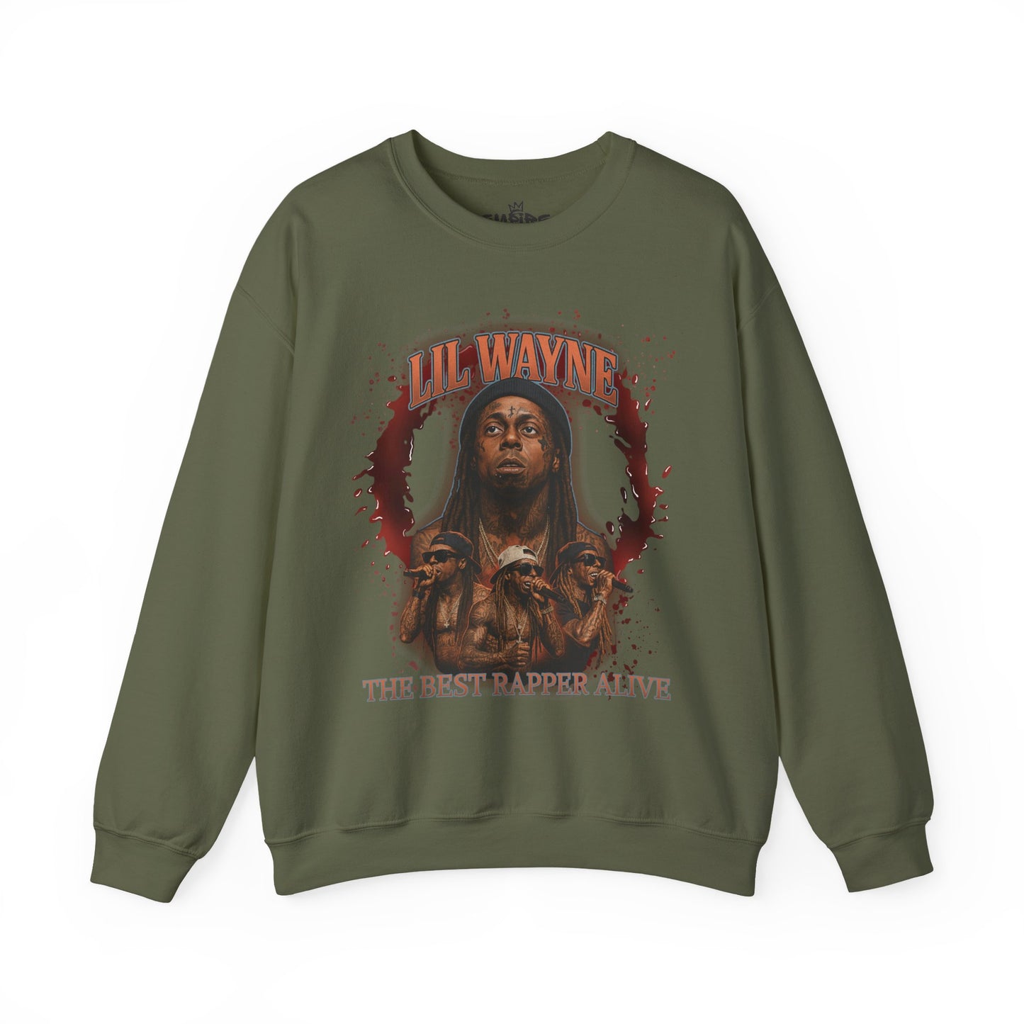 Best Rapper Alive Crewneck Sweatshirt, Hip Hop Apparel, Casual Fashion, Unisex Gifts, Streetwear Style, Music Lover Clothing