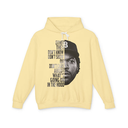 Boyz N the Hood Doughboy Hoodie — 'Either They Don't Know...' Vintage Half-Face Graphic Hoodie