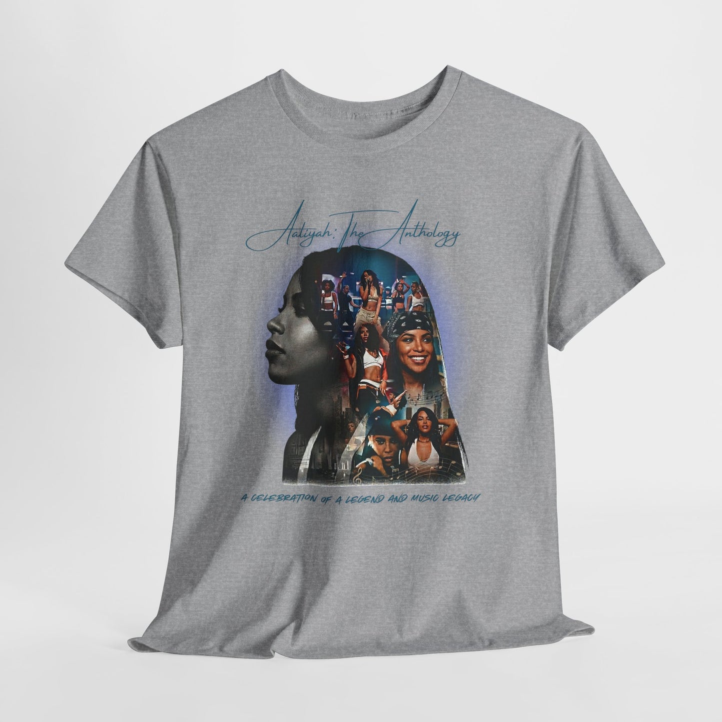 Aaliyah 'Always and Forever' Retro Collage Soul Portrait
