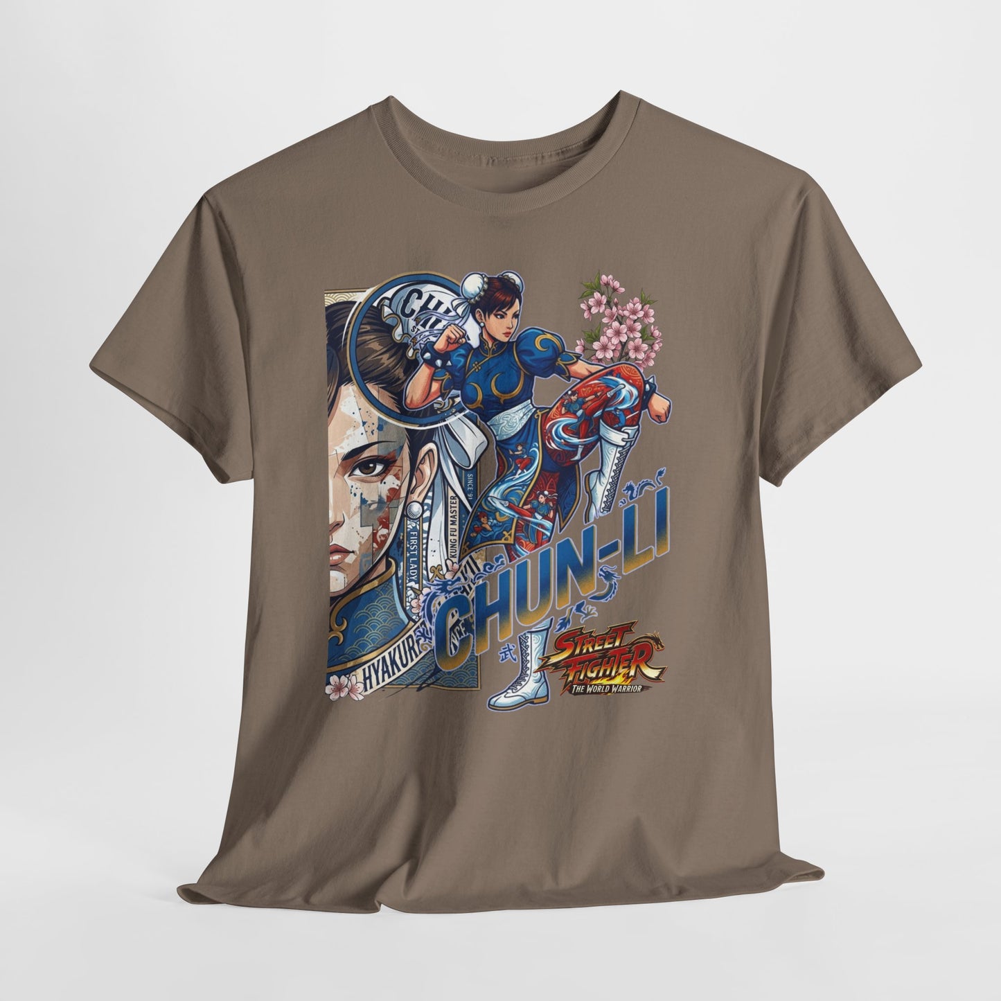 Chun-Li Street Fighter Graphic Tee — Retro Arcade Fighting Game Shirt