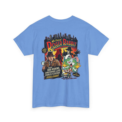 Who Framed Roger Rabbit Poster Tee — Retro Movie Graphic T-Shirt