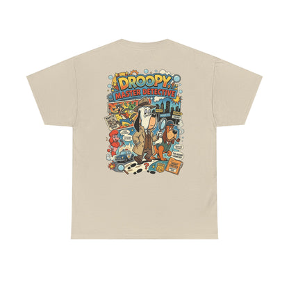Graphic Tee — "Master Detective" Retro Cartoon T-Shirt