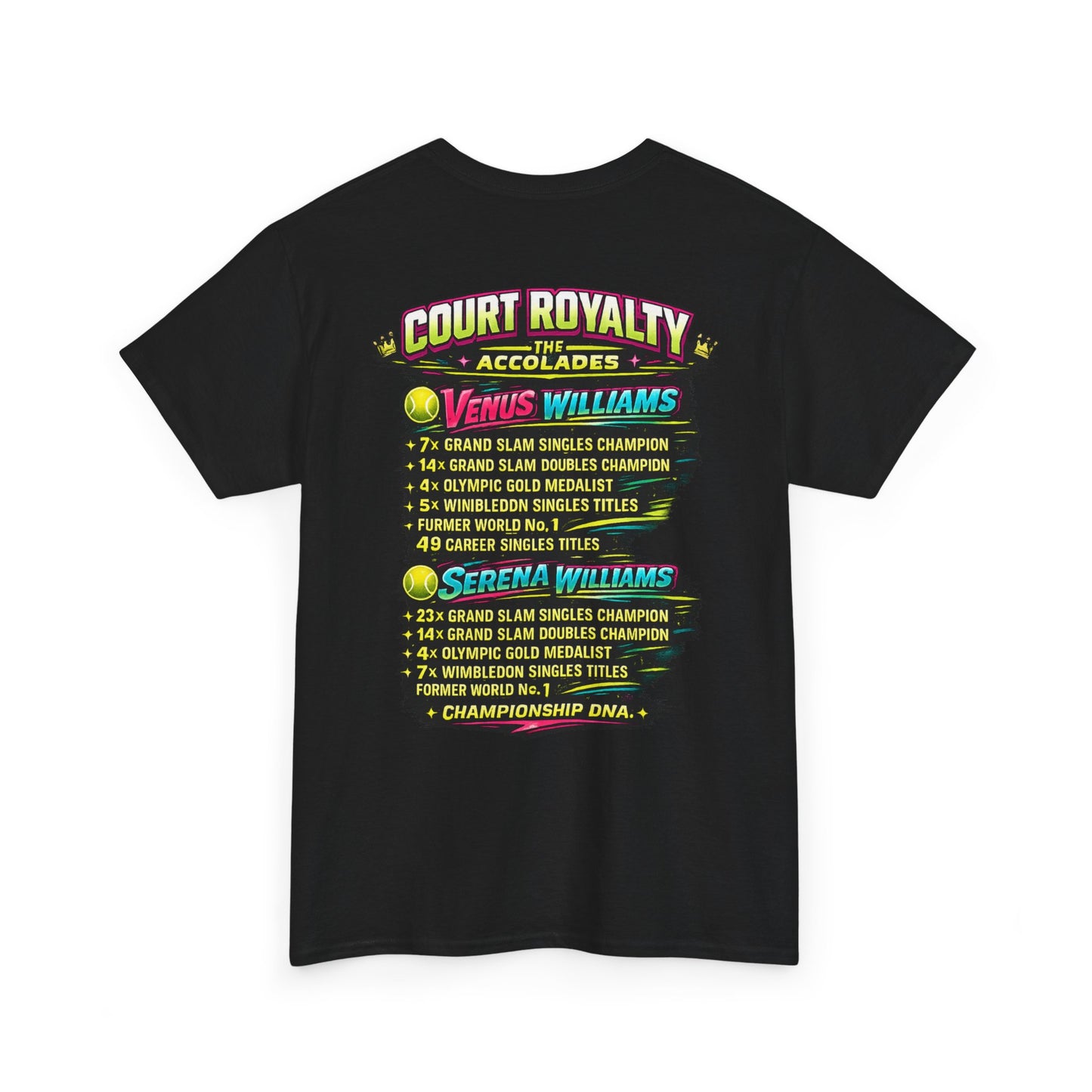 Court Royalty T-Shirt — Venus & Serena Tribute Tee