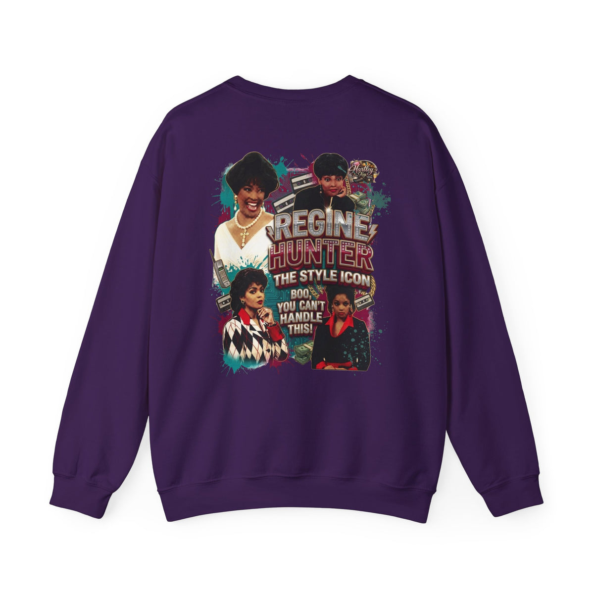 Regine Hunter Tribute Sweatshirt - "The Style Icon" Retro Graphic Crewneck