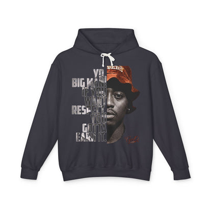 DJ Gee Q - "Juice" Hoodie — 'You Want Respect You Gotta Earn It' Graphic