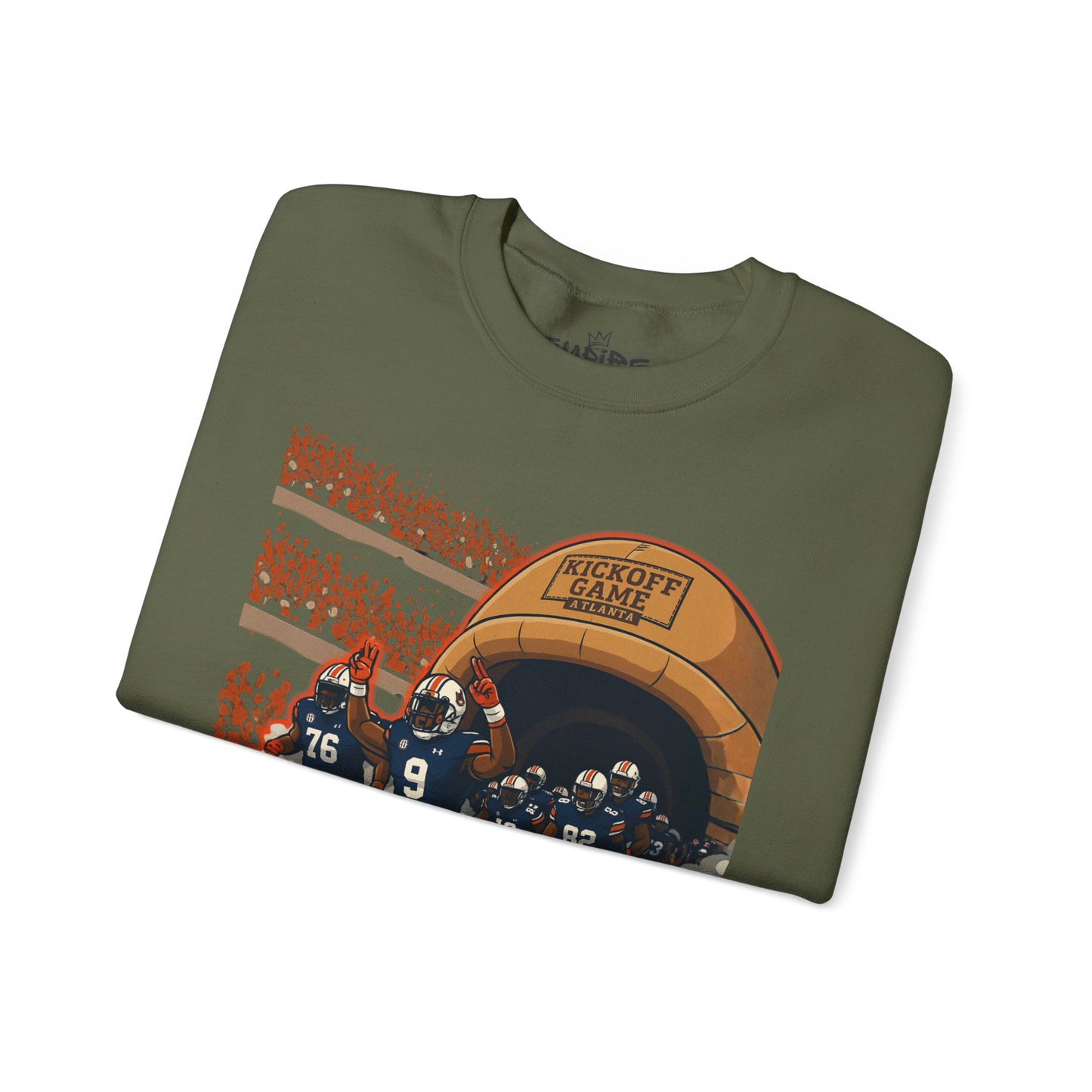 "Auburn Tigers Game Day" Unisex Heavy Blend™ Crewneck Sweatshirt