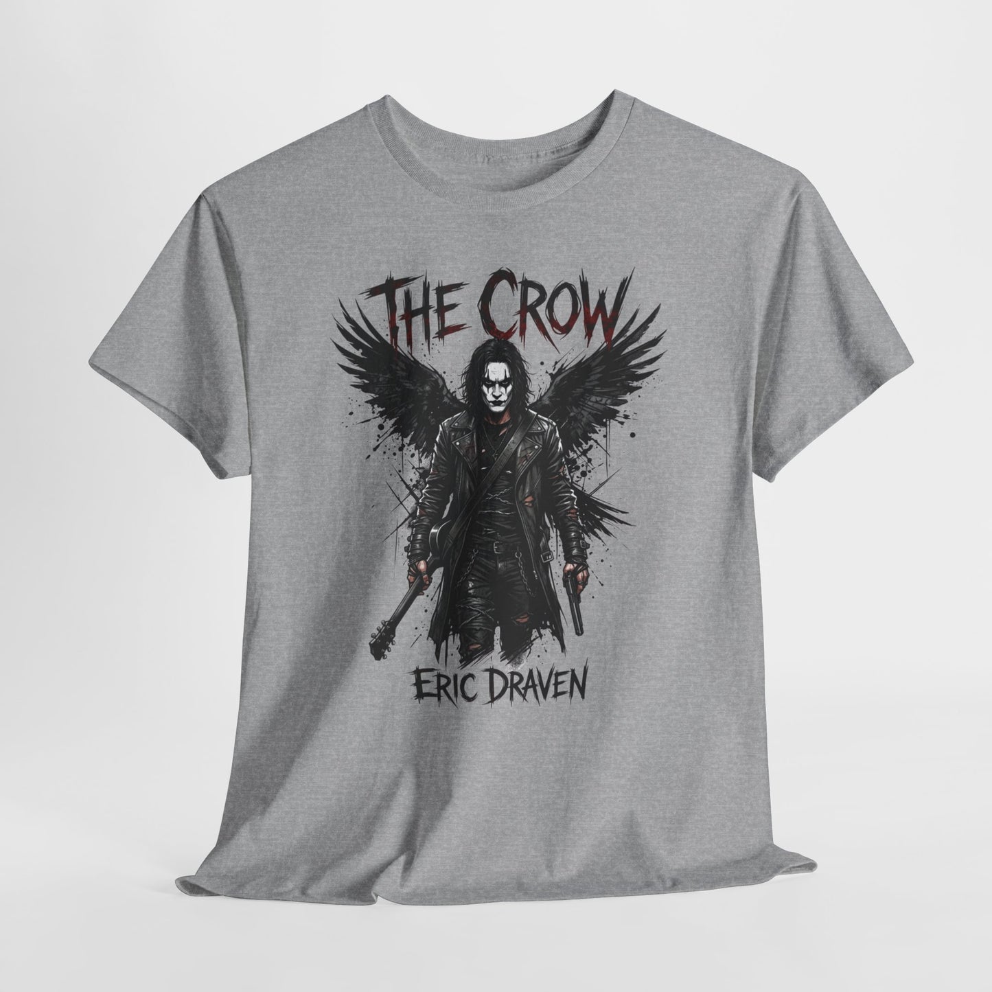 The Crow Eric Draven Graphic Tee - Gothic Rock Movie Tribute Shirt