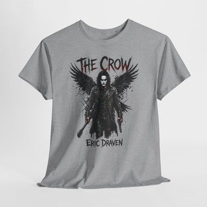 The Crow Eric Draven Graphic Tee - Gothic Rock Movie Tribute Shirt