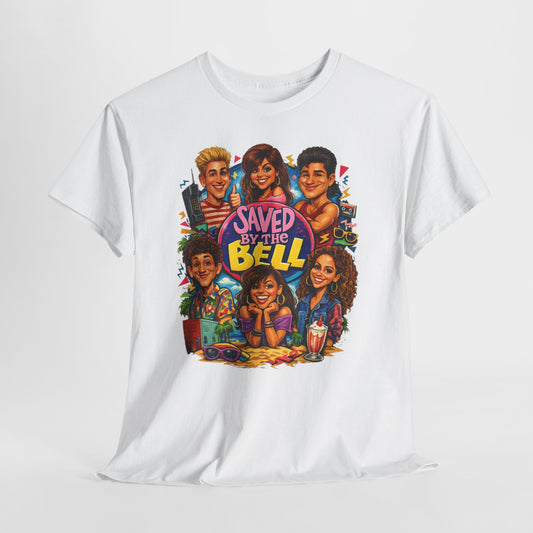 Saved by the Bell Cast Graphic Tee – Retro 90s TV Show Shirt