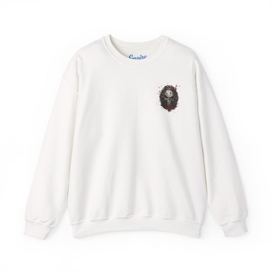 Punisher Graphic Crewneck Sweatshirt — Frank Castle Skull Design