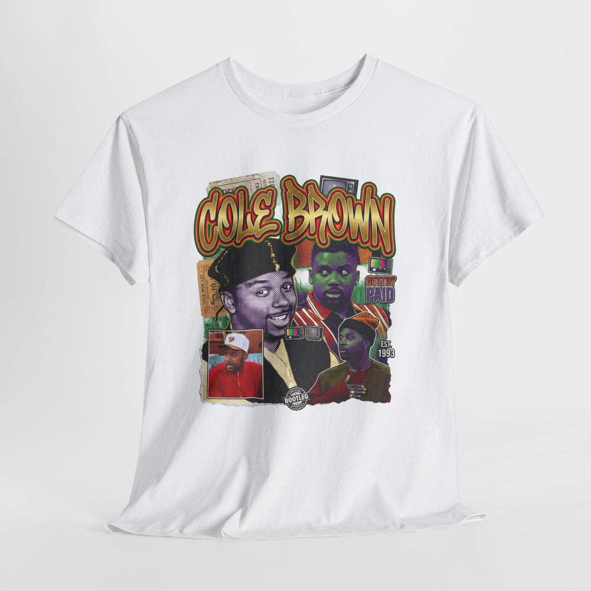 Vintage Cole Brown Bootleg Graphic Tee