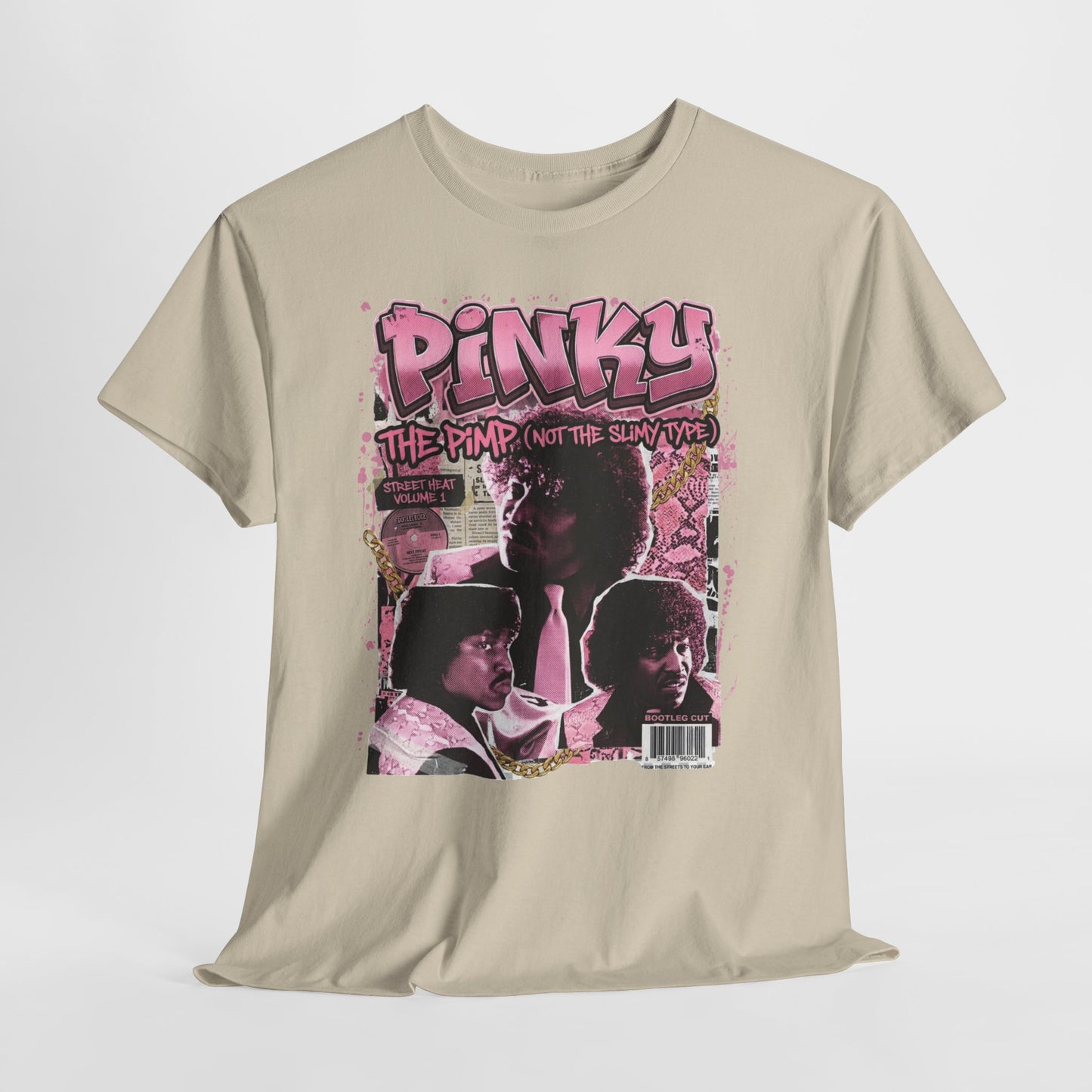 Pinky Retro Comic Tee — Vintage 90s Pop Art Graphic T-Shirt