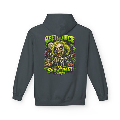 Beetlejuice "It's Showtime" Unisex Midweight Softstyle Fleece Hoodie